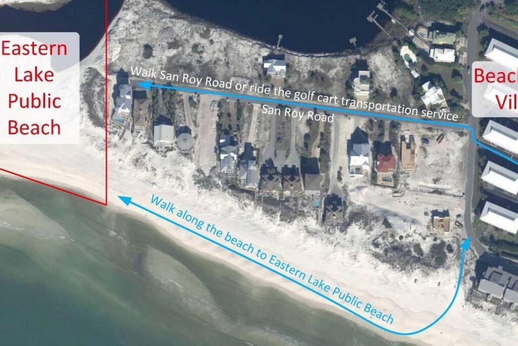 Short Walk Or Shuttle To Wide Open Public Beach! شاطئ سانتا روزا المظهر الخارجي الصورة